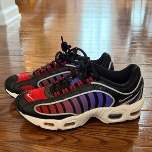 Nike Red and Purple Women's Sneakers